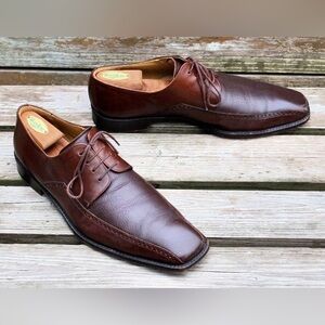 🐄 Mezlan “VERDICT” Leather Oxfords (brown)